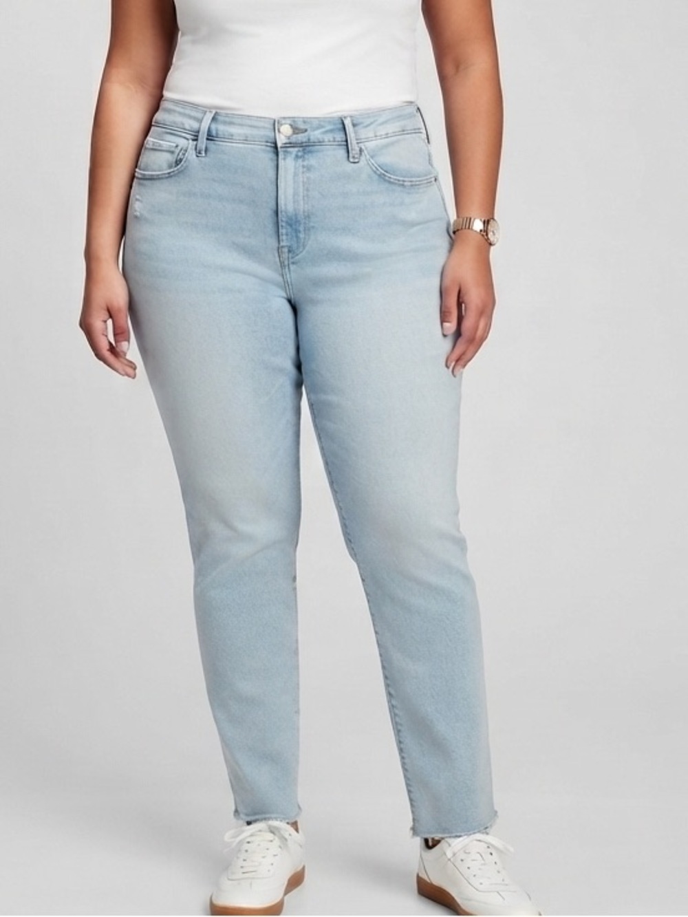 OLD NAVY Mid Rise ROCKSTAR Super Skinny Light Wash Jeans size 14